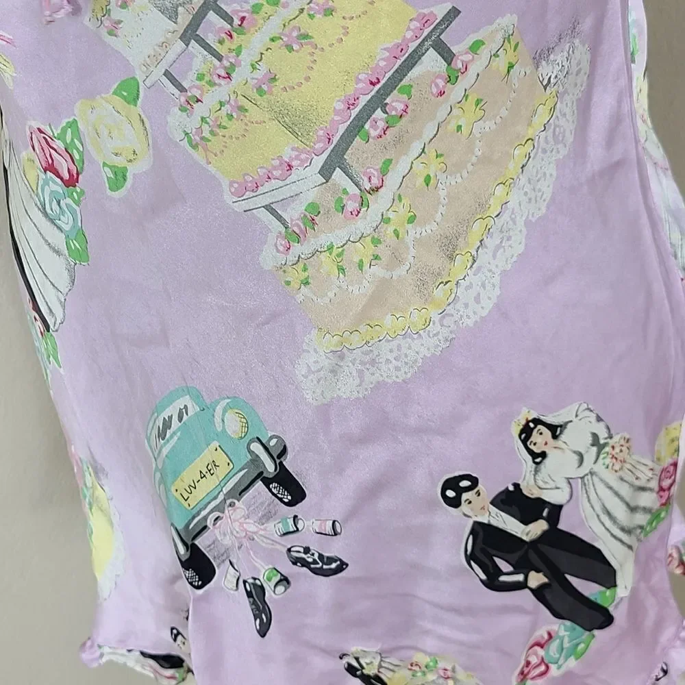 Nick & Nora Wedding Nightgown Pajamas 1990's Y2k - Picture 9 of 16